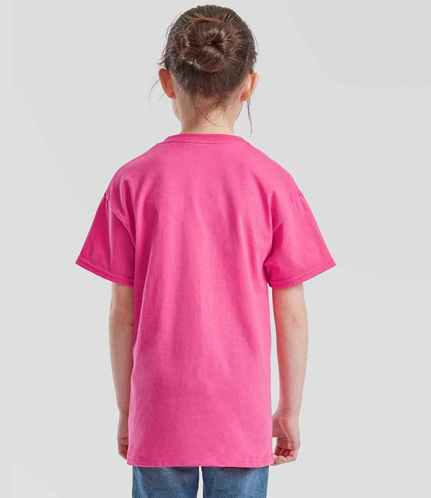Fruit of the Loom Fruit of the Loom Kids Original T-Shirt Fuchsia