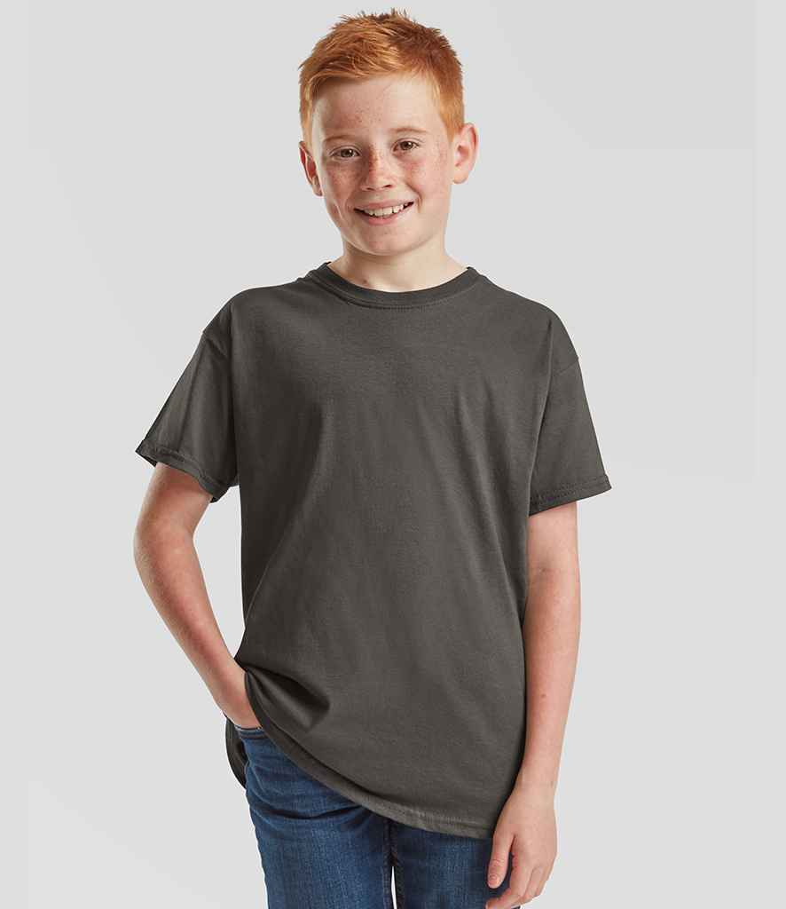 Fruit of the Loom Fruit of the Loom Kids Original T-Shirt Light Graphite
