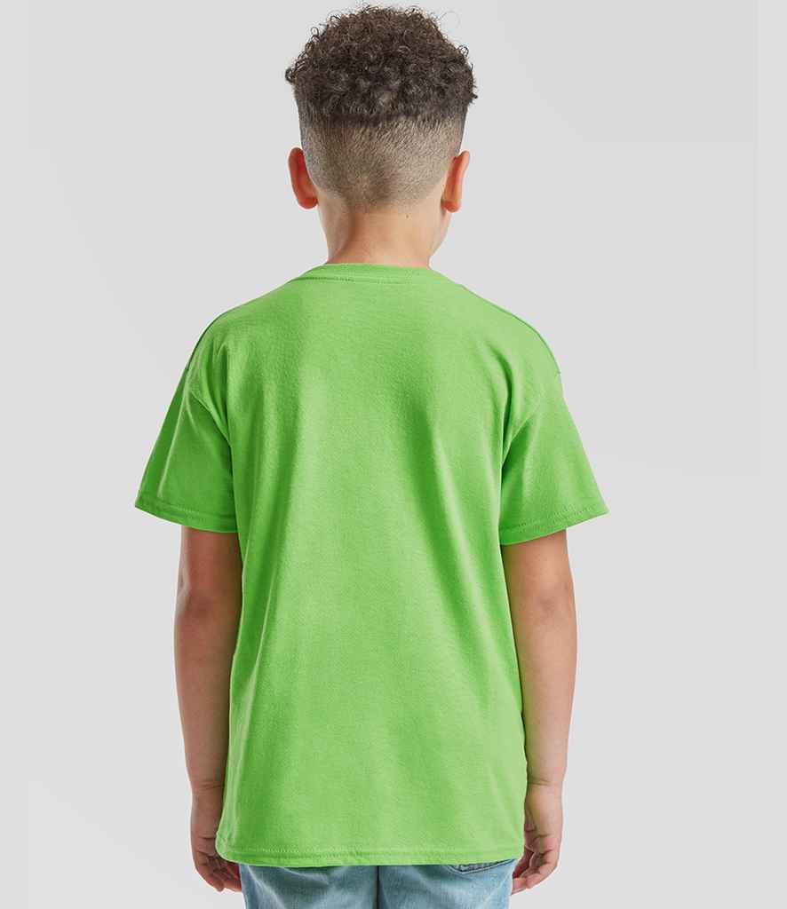 Fruit of the Loom Fruit of the Loom Kids Original T-Shirt Lime Green