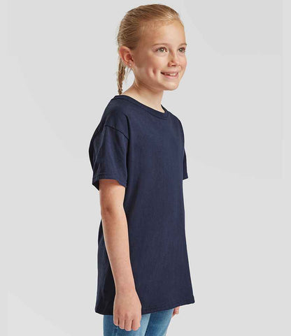 Fruit of the Loom Fruit of the Loom Kids Original T-Shirt Navy