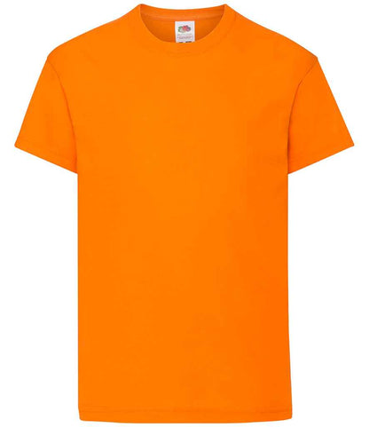 Fruit of the Loom Kids Original T-Shirt in Orange