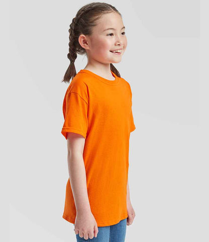 Fruit of the Loom Fruit of the Loom Kids Original T-Shirt Orange