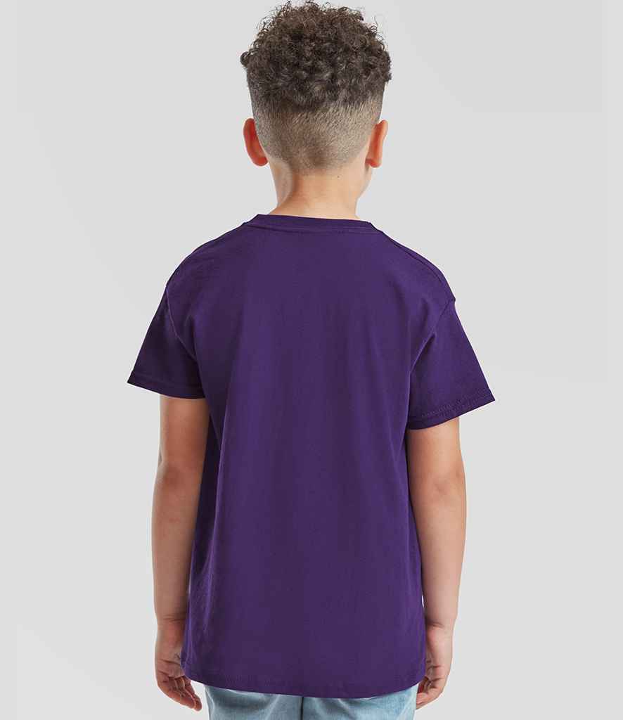 Fruit of the Loom Fruit of the Loom Kids Original T-Shirt Purple