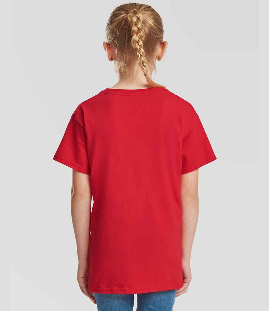 Fruit of the Loom Fruit of the Loom Kids Original T-Shirt Red