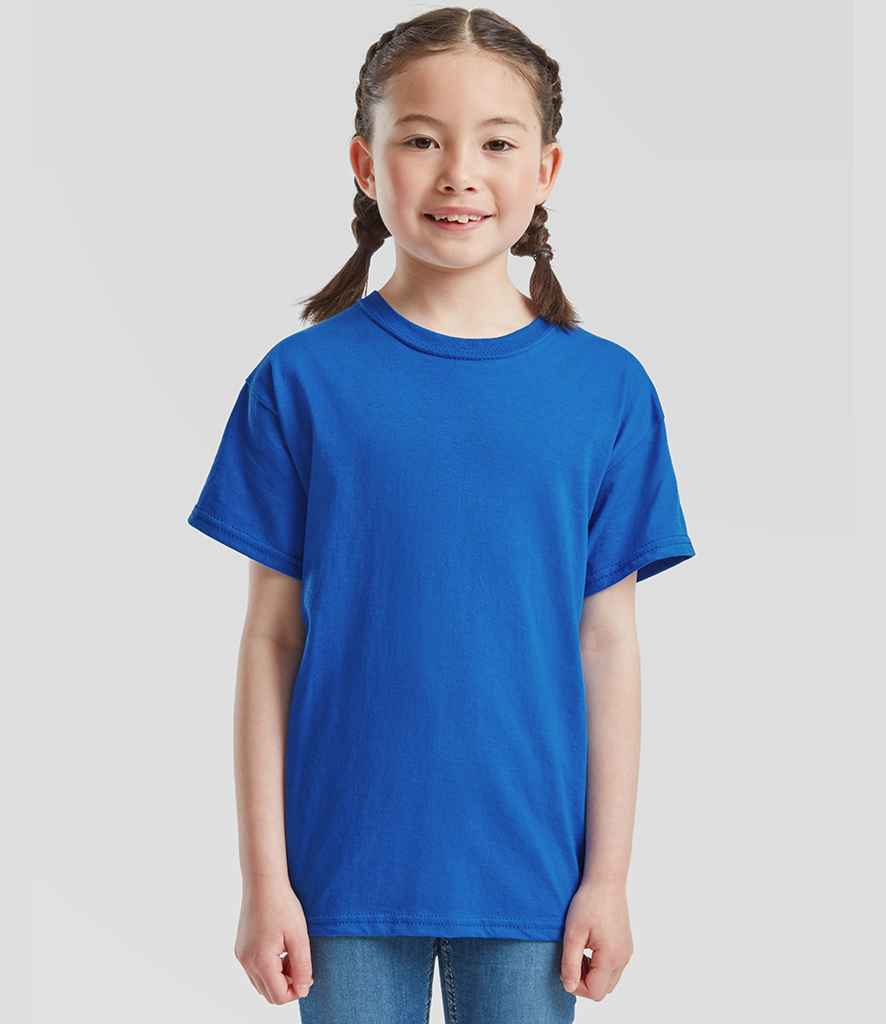 Fruit of the Loom Fruit of the Loom Kids Original T-Shirt Royal Blue