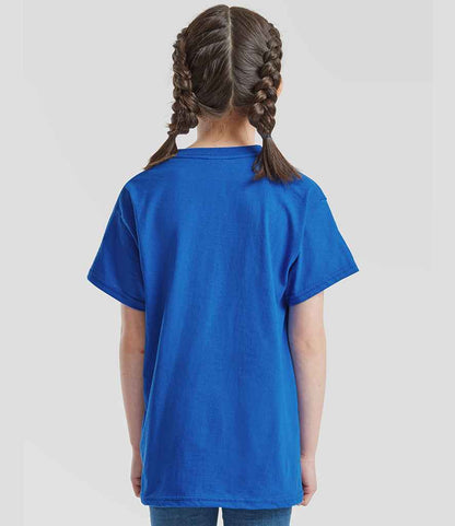 Fruit of the Loom Fruit of the Loom Kids Original T-Shirt Royal Blue