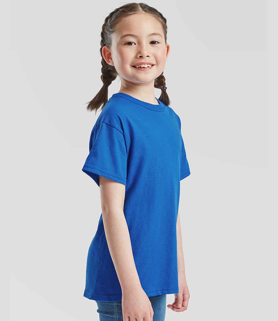 Fruit of the Loom Fruit of the Loom Kids Original T-Shirt Royal Blue