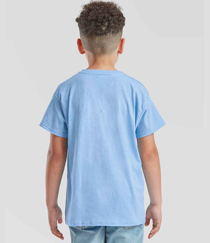 Fruit of the Loom Fruit of the Loom Kids Original T-Shirt Sky Blue