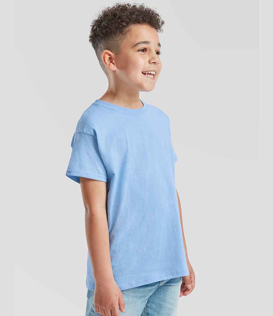 Fruit of the Loom Fruit of the Loom Kids Original T-Shirt Sky Blue