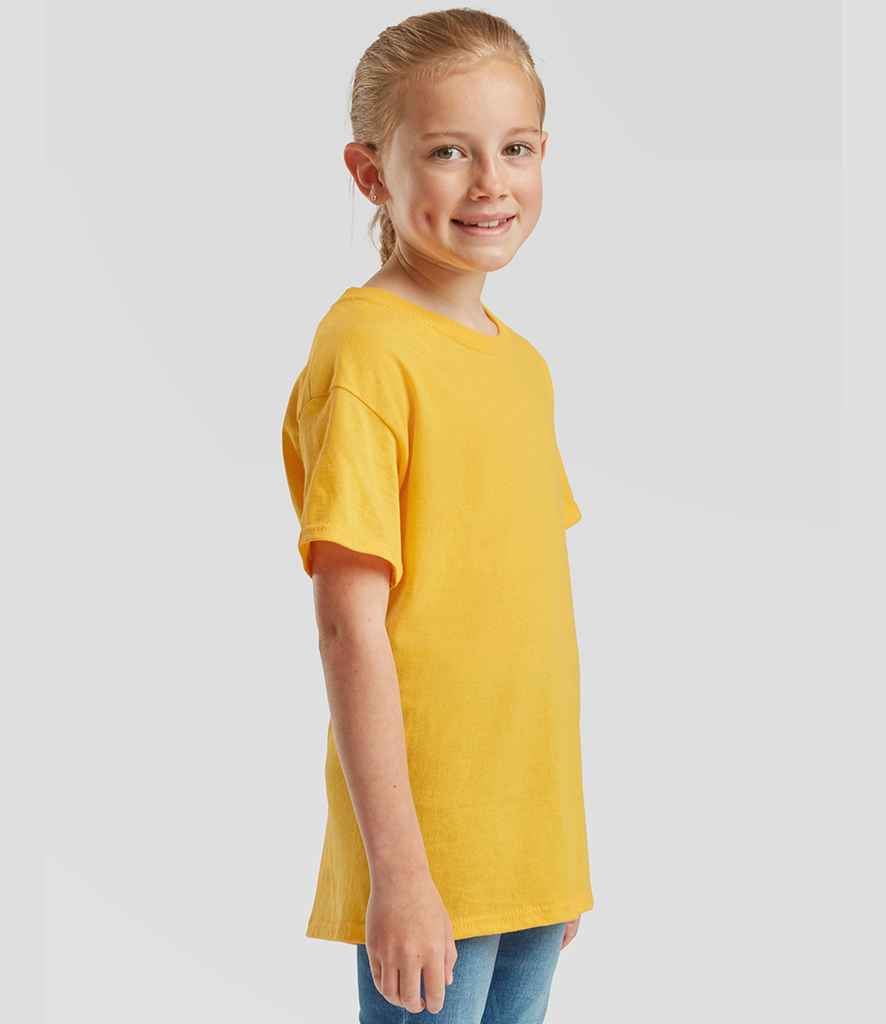 Fruit of the Loom Fruit of the Loom Kids Original T-Shirt Sunflower