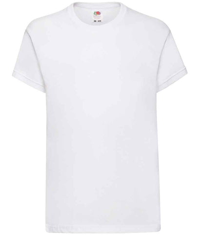 Fruit of the Loom Kids Original T-Shirt in White