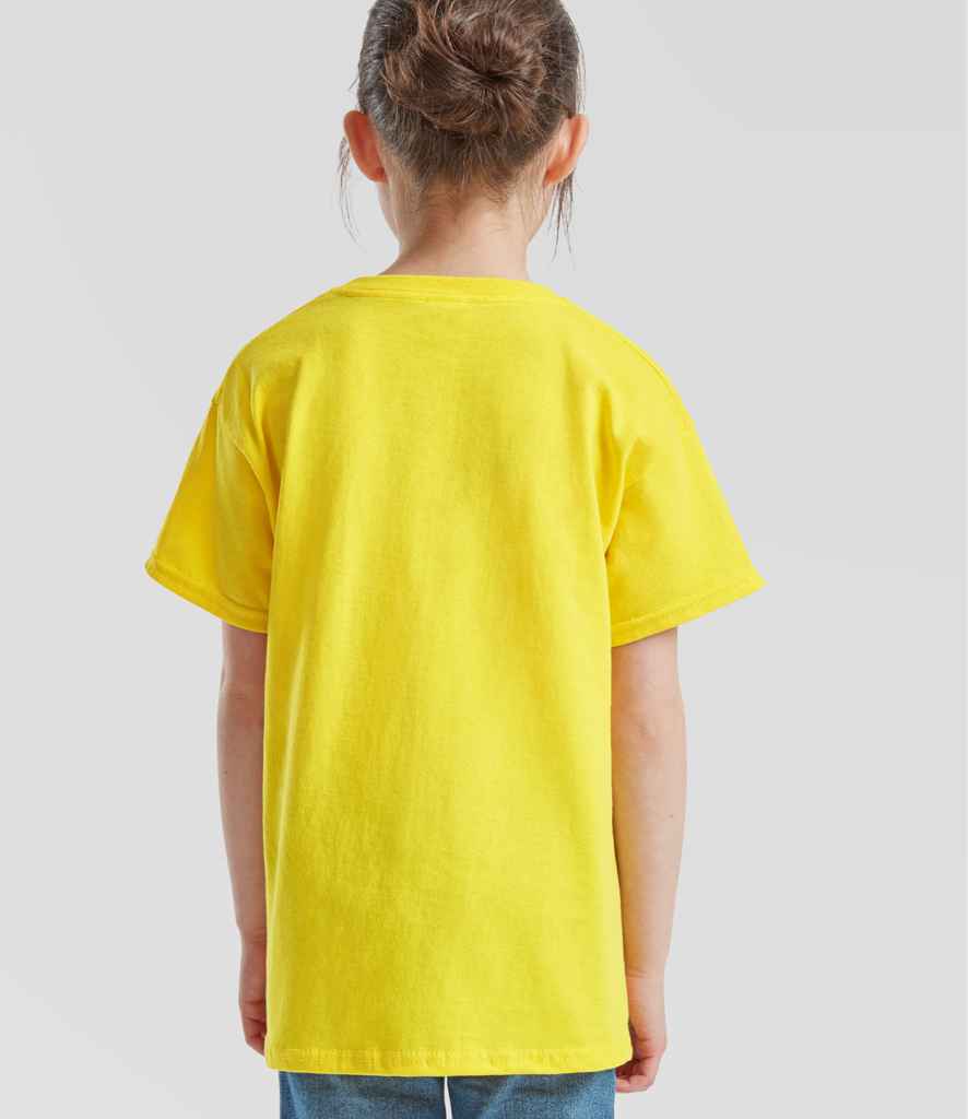 Fruit of the Loom Fruit of the Loom Kids Original T-Shirt Yellow