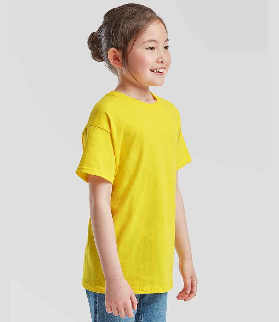 Fruit of the Loom Fruit of the Loom Kids Original T-Shirt Yellow