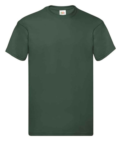 Fruit of the Loom Original T-Shirt in Bottle Green