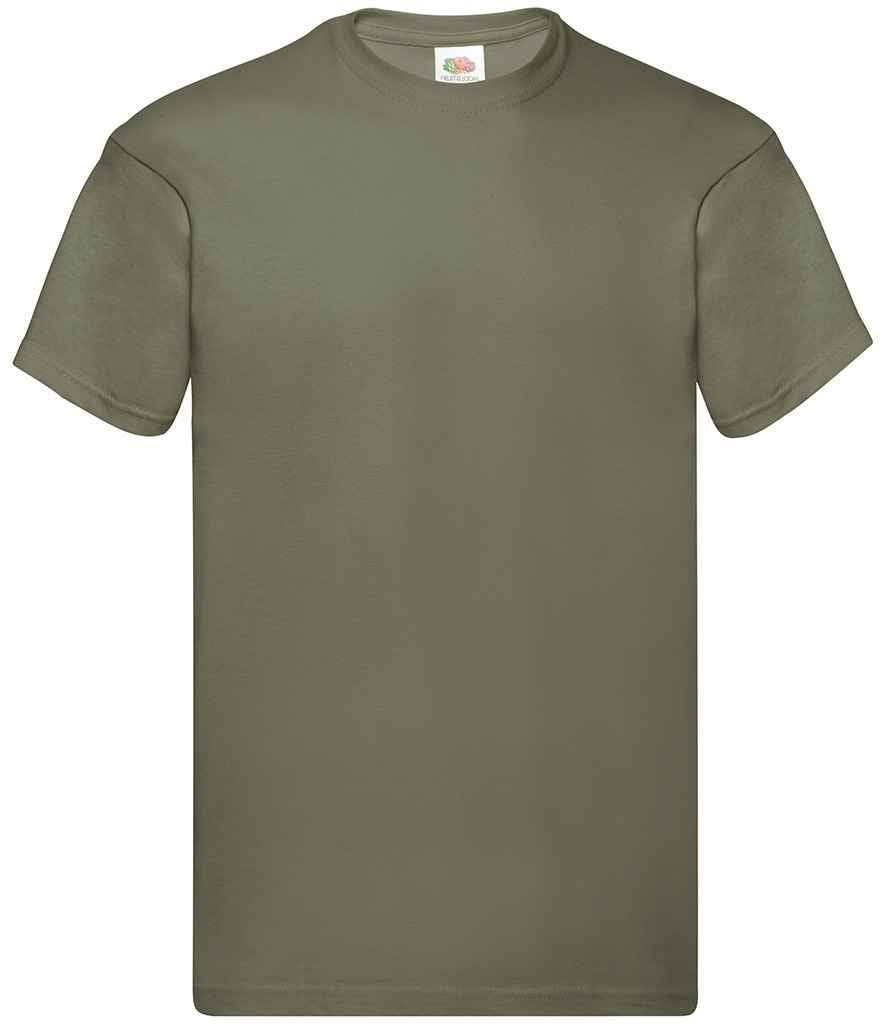 Fruit of the Loom Original T-Shirt in Classic Olive