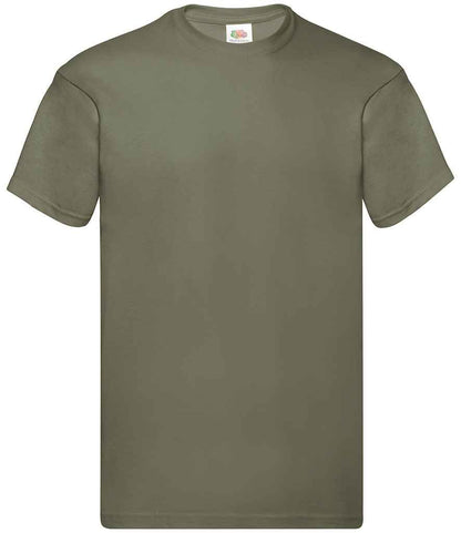 Fruit of the Loom Original T-Shirt in Classic Olive