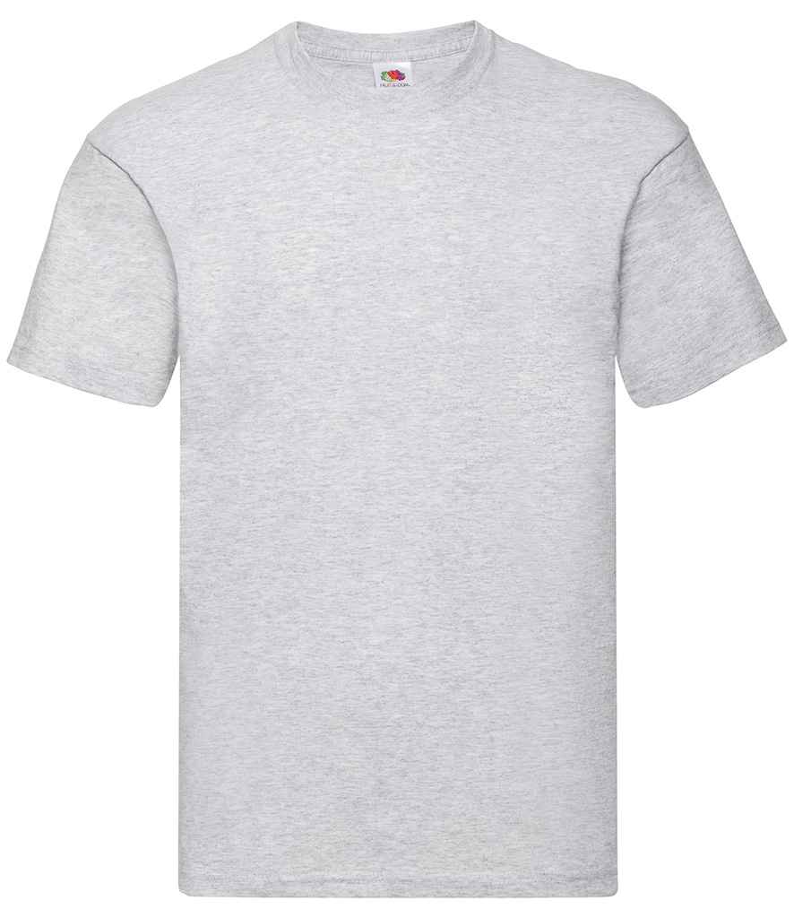 Fruit of the Loom Original T-Shirt in Heather Grey