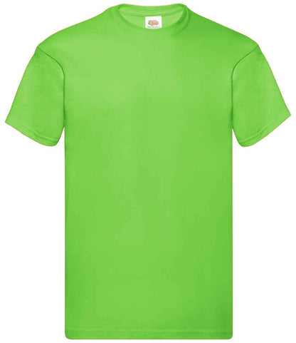 Fruit of the Loom Original T-Shirt in Lime Green