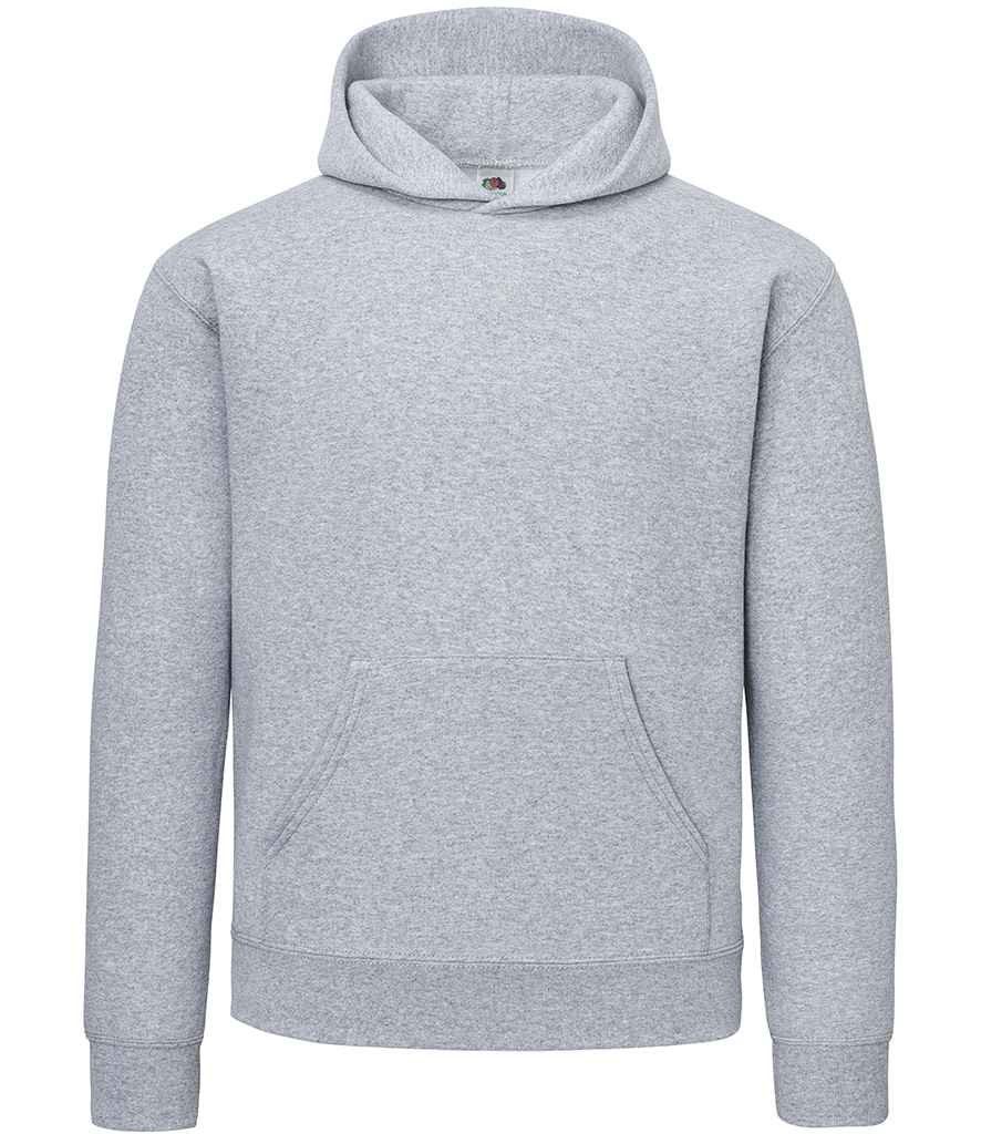 Fruit of the Loom Supercotton™ Hooded Sweatshirt in Athletic Heather