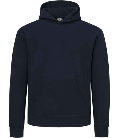 Fruit of the Loom Supercotton™ Hooded Sweatshirt in Deep Navy