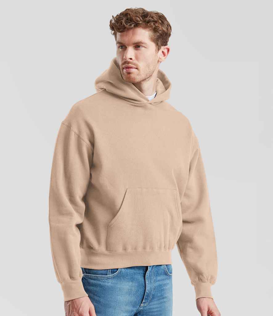 Fruit of the Loom Supercotton™ Hooded Sweatshirt - model image