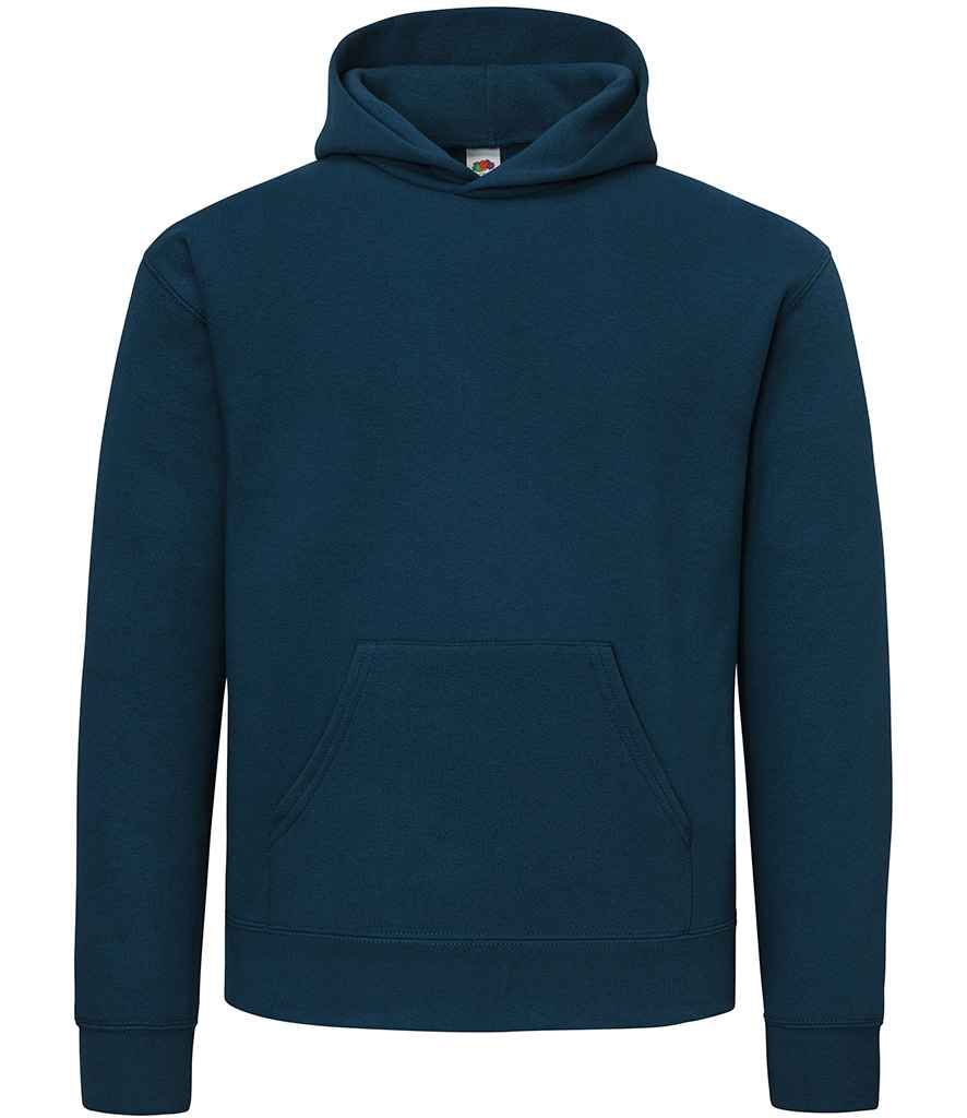 Fruit of the Loom Supercotton™ Hooded Sweatshirt in Mountain Blue
