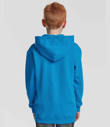Fruit of the Loom Fruit of the Loom Kids Classic Hooded Sweatshirt Azure