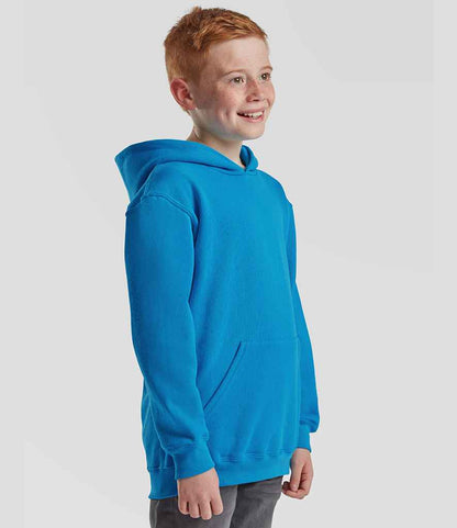 Fruit of the Loom Fruit of the Loom Kids Classic Hooded Sweatshirt Azure