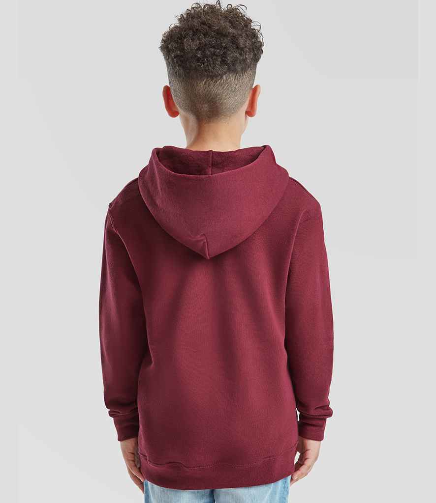 Fruit of the Loom Fruit of the Loom Kids Classic Hooded Sweatshirt Burgundy