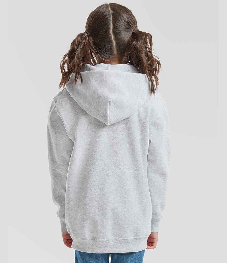 Fruit of the Loom Fruit of the Loom Kids Classic Hooded Sweatshirt Heather Grey