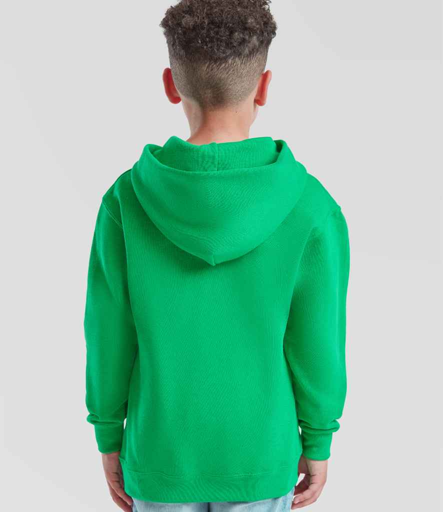 Fruit of the Loom Fruit of the Loom Kids Classic Hooded Sweatshirt Kelly Green