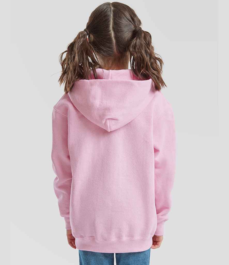 Fruit of the Loom Fruit of the Loom Kids Classic Hooded Sweatshirt Light Pink