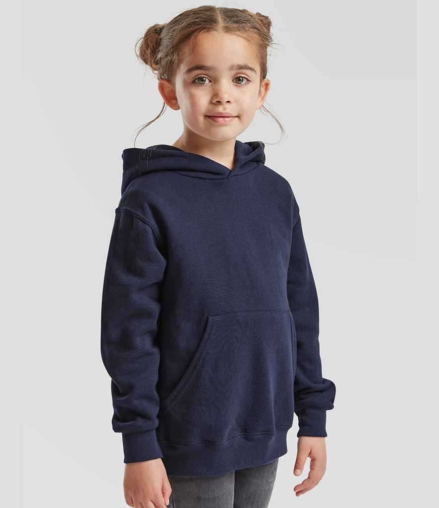 Fruit of the Loom Fruit of the Loom Kids Classic Hooded Sweatshirt Navy