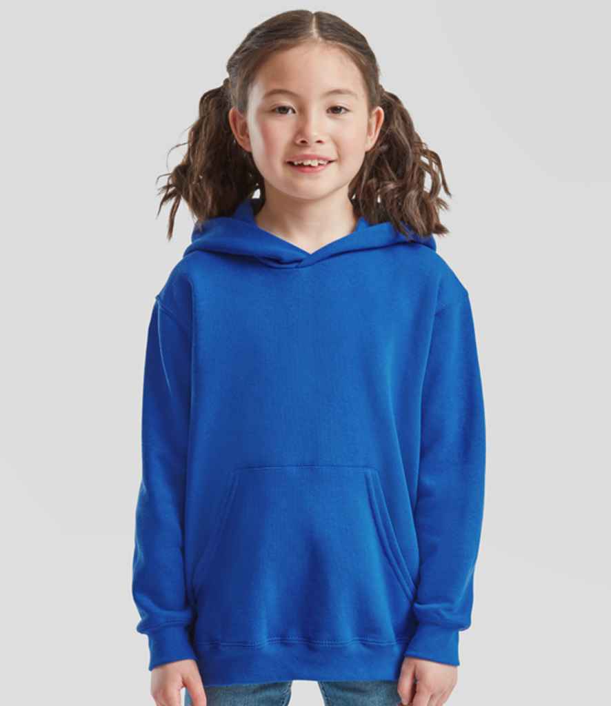 Fruit of the Loom Fruit of the Loom Kids Classic Hooded Sweatshirt Royal Blue
