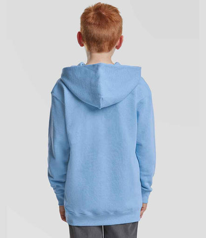 Fruit of the Loom Fruit of the Loom Kids Classic Hooded Sweatshirt Sky Blue