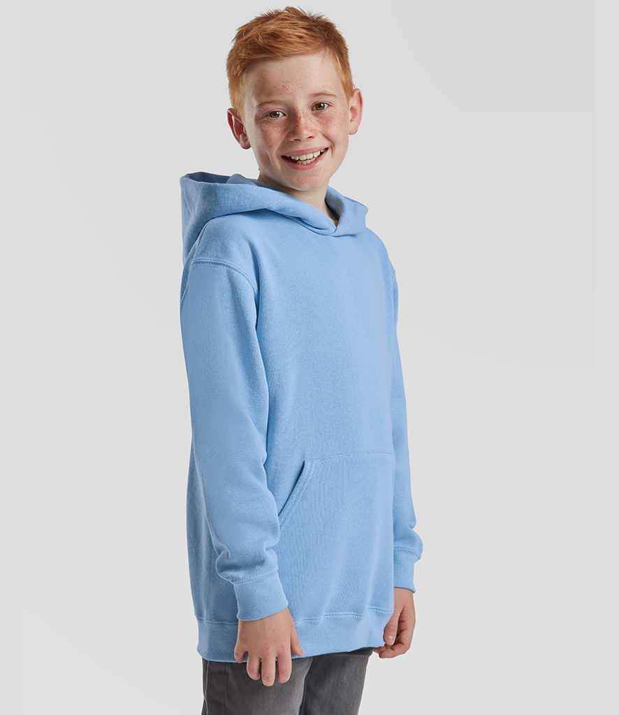 Fruit of the Loom Fruit of the Loom Kids Classic Hooded Sweatshirt Sky Blue