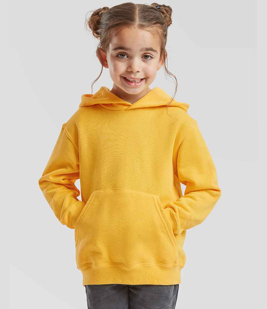 Fruit of the Loom Fruit of the Loom Kids Classic Hooded Sweatshirt Sunflower