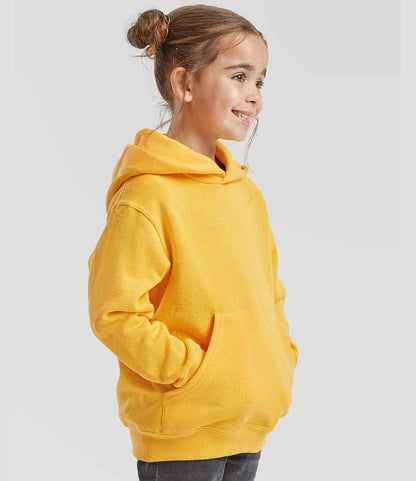 Fruit of the Loom Fruit of the Loom Kids Classic Hooded Sweatshirt Sunflower