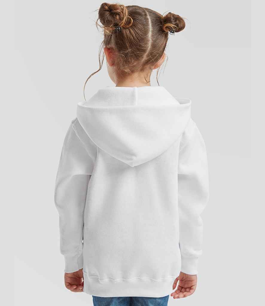 Fruit of the Loom Fruit of the Loom Kids Classic Hooded Sweatshirt White