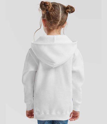 Fruit of the Loom Fruit of the Loom Kids Classic Hooded Sweatshirt White