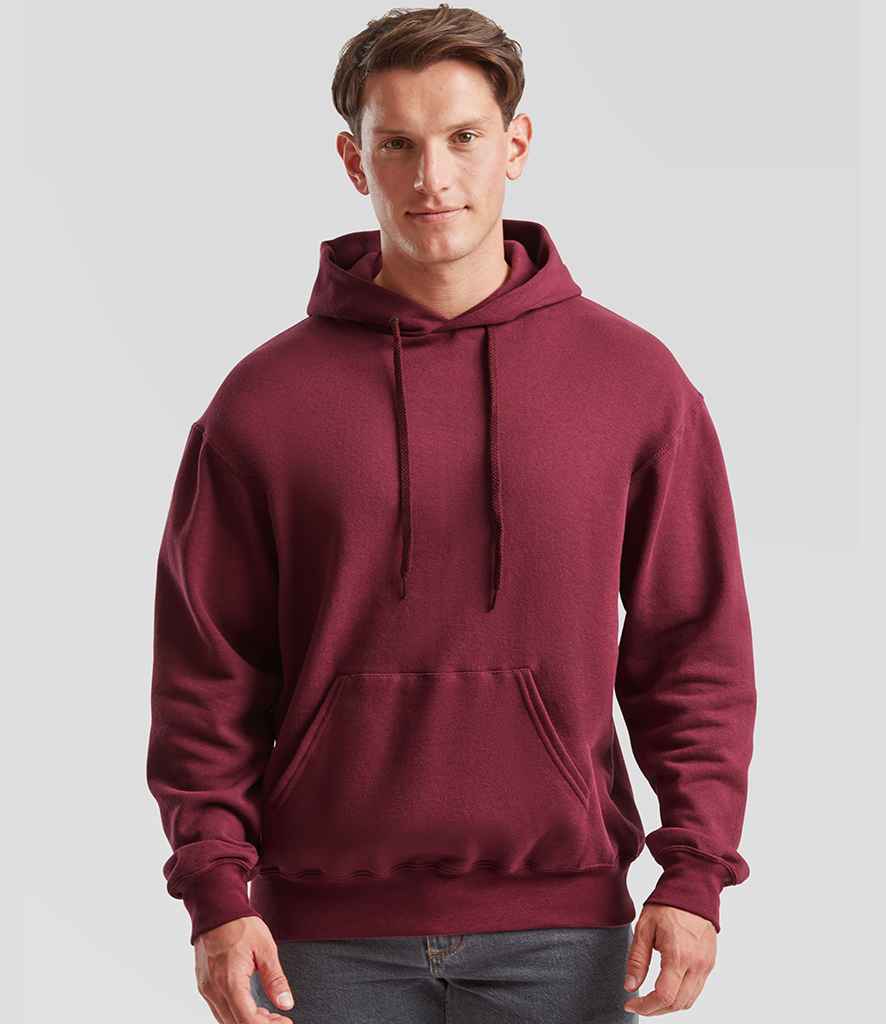 Fruit of the Loom Fruit of the Loom Classic Hooded Sweatshirt Burgundy