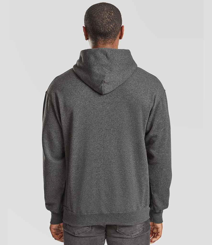 Fruit of the Loom Fruit of the Loom Classic Hooded Sweatshirt Dark Heather