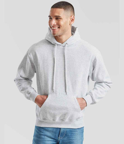 Fruit of the Loom Fruit of the Loom Classic Hooded Sweatshirt Heather Grey