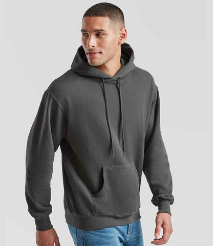 Fruit of the Loom Fruit of the Loom Classic Hooded Sweatshirt Light Graphite