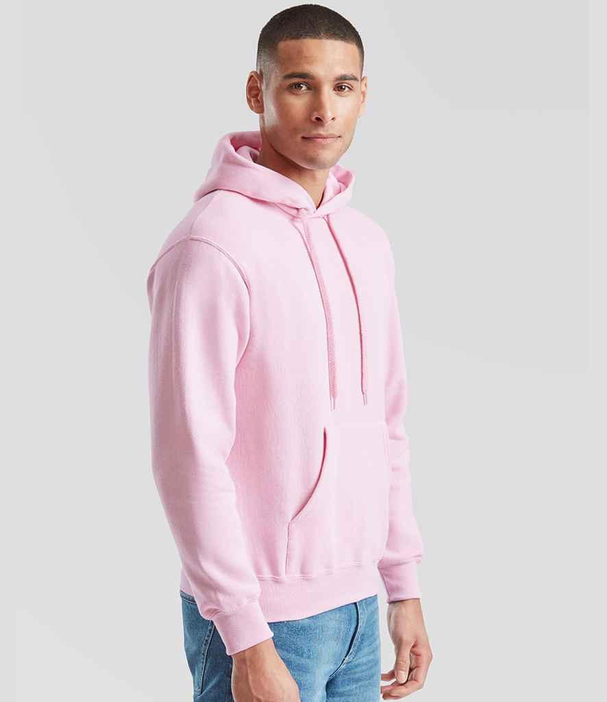 Fruit of the Loom Fruit of the Loom Classic Hooded Sweatshirt Light Pink