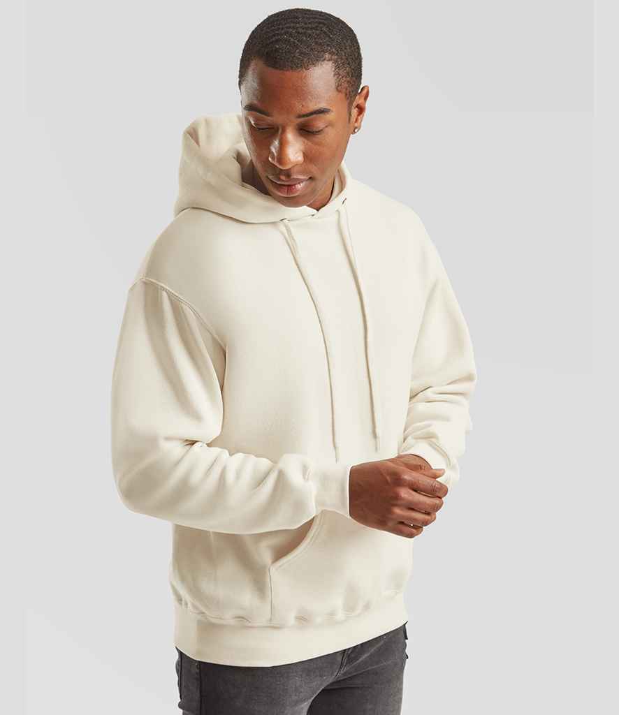 Fruit of the Loom Fruit of the Loom Classic Hooded Sweatshirt Natural