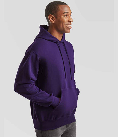 Fruit of the Loom Fruit of the Loom Classic Hooded Sweatshirt Purple