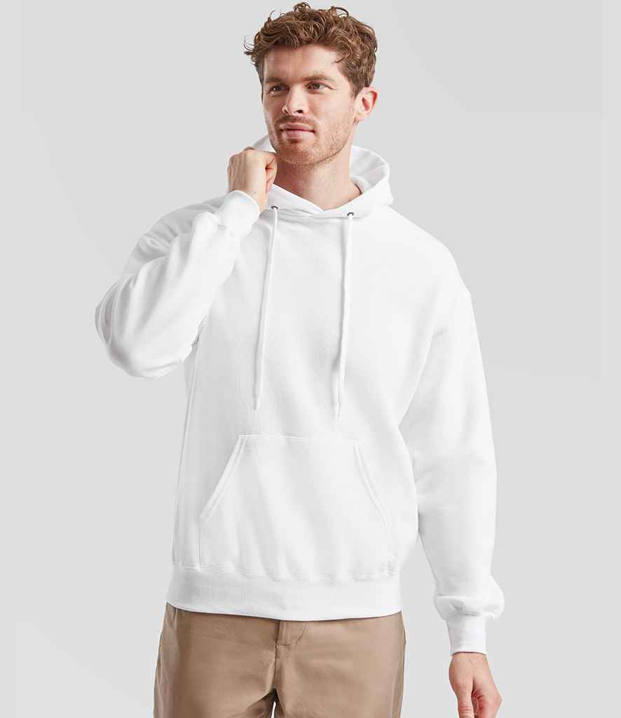 Fruit of the Loom Fruit of the Loom Classic Hooded Sweatshirt White