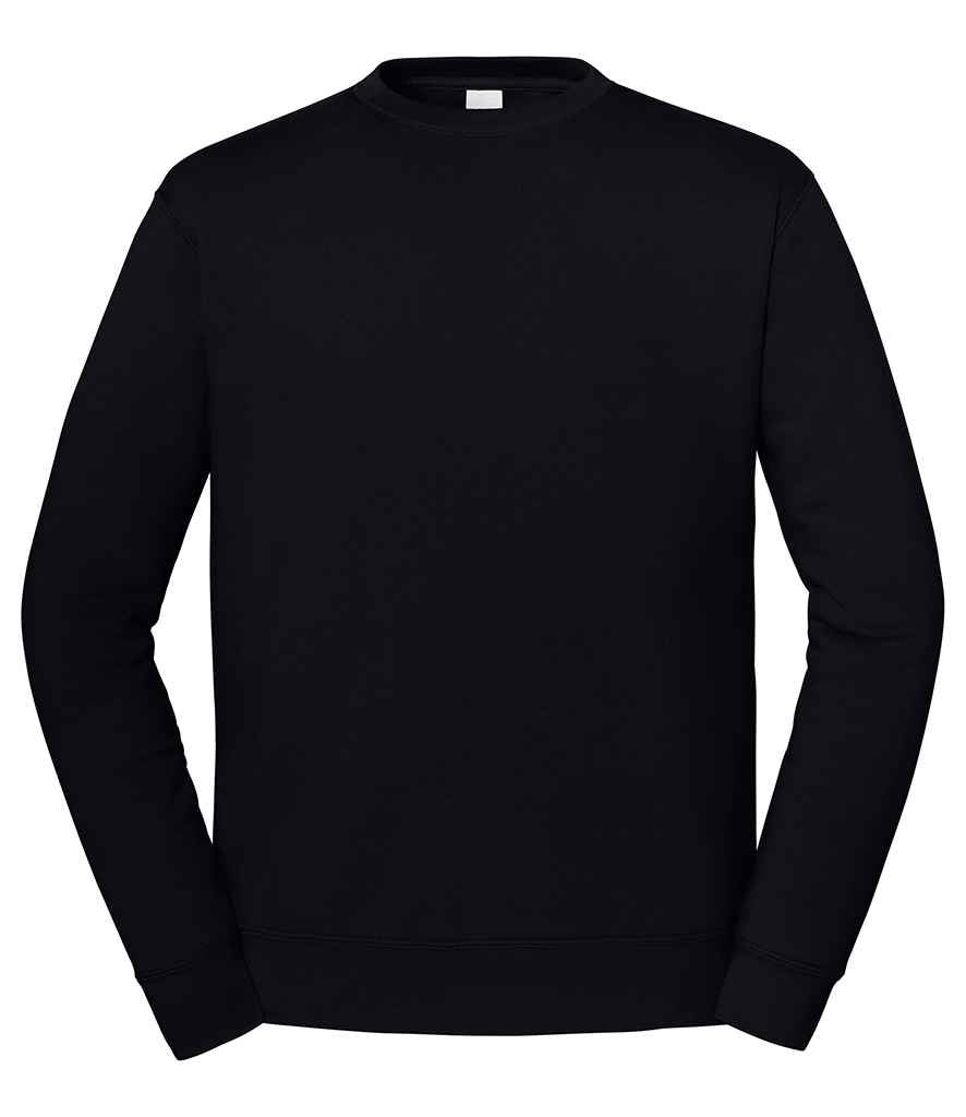 Fruit of the Loom Iconic Premium Set-In Sweatshirt in Black