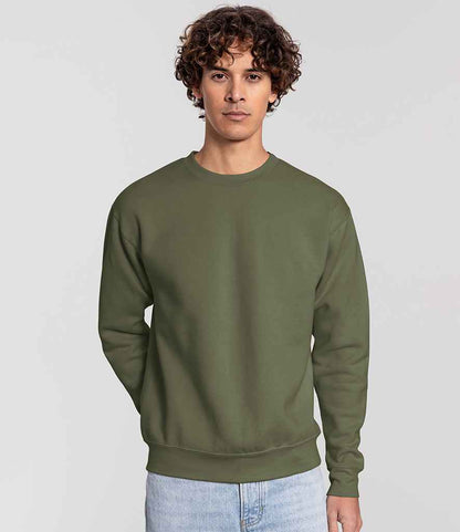 Fruit of the Loom Fruit of the Loom Iconic Premium Set-In Sweatshirt Classic Olive